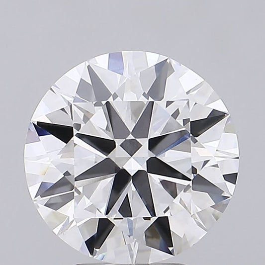Lab-Grown Round Diamond - 4.51 Carats, E Color, VVS2 Clarity - Certified by IGI - Report Number: LG680531086