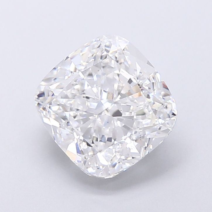 Lab-Grown Cushion Diamond - 3.0 Carats, D Color, VS2 Clarity - Certified by IGI - Report Number: LG675566920