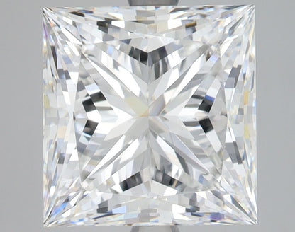 Lab-Grown Princess Diamond - 6.01 Carats, F Color, VS1 Clarity - Certified by IGI - Report Number: LG681553456