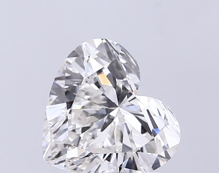 Lab-Grown Heart Diamond - 2.01 Carats, F Color, VS1 Clarity - Certified by IGI - Report Number: LG713573499