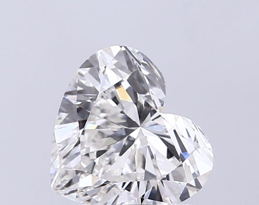 Lab-Grown Heart Diamond - 2.01 Carats, F Color, VS1 Clarity - Certified by IGI - Report Number: LG713573499