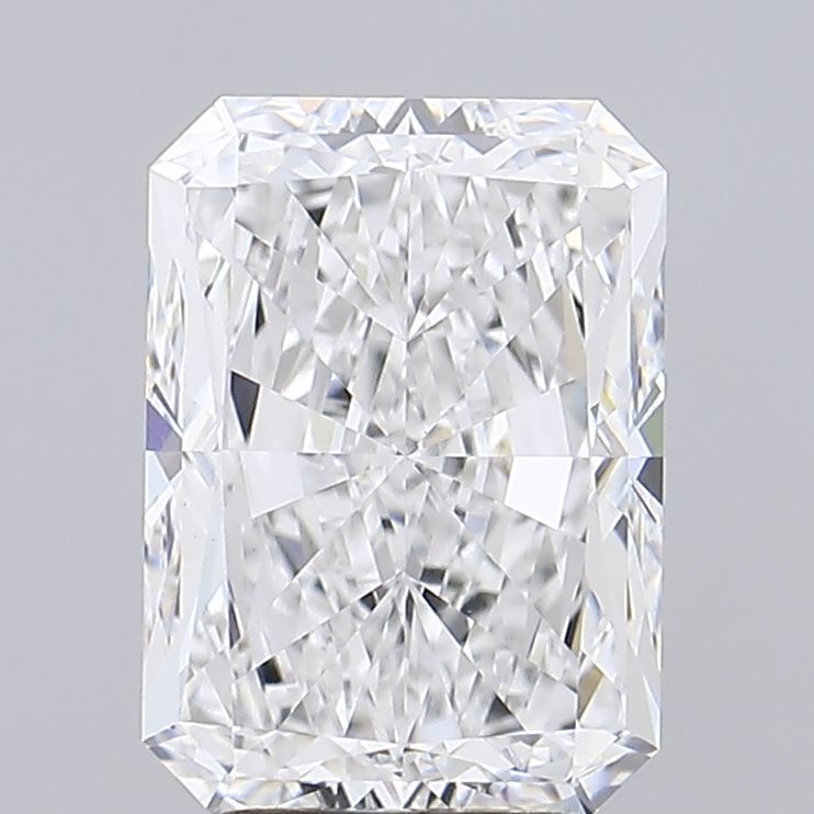 Lab-Grown Radiant Diamond - 3.51 Carats, D Color, VVS2 Clarity - Certified by IGI - Report Number: LG660424189