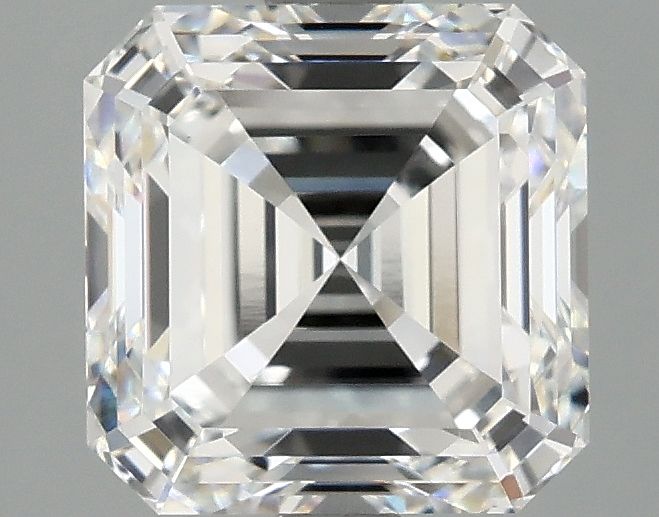 Lab-Grown Asscher Diamond - 2.53 Carats, D Color, VVS2 Clarity - Certified by IGI - Report Number: LG715566590
