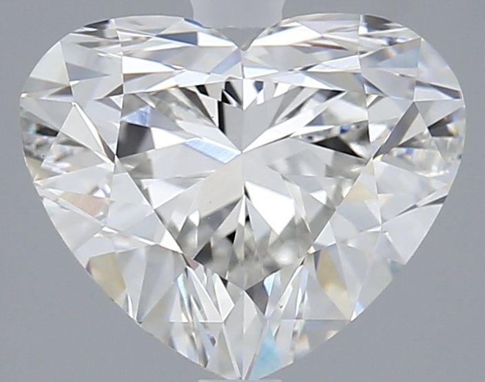 Lab-Grown Heart Diamond - 2.53 Carats, F Color, VS1 Clarity - Certified by IGI - Report Number: LG610342817