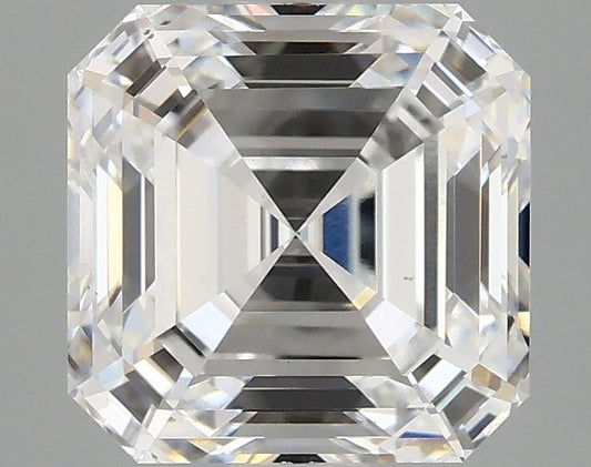 Lab-Grown Asscher Diamond - 3.07 Carats, E Color, VS1 Clarity - Certified by IGI - Report Number: LG689591163