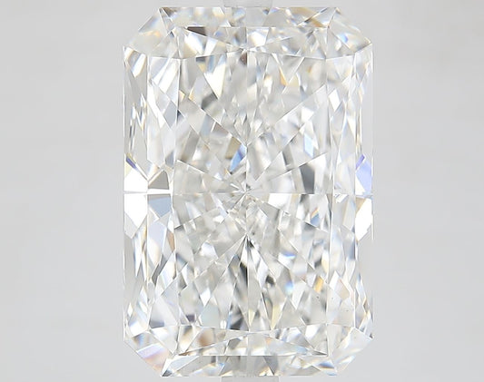 Lab-Grown Radiant Diamond - 8.14 Carats, F Color, VS1 Clarity - Certified by IGI - Report Number: LG644437175