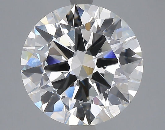 Lab-Grown Round Diamond - 3.56 Carats, F Color, VS2 Clarity - Certified by IGI - Report Number: LG632425284