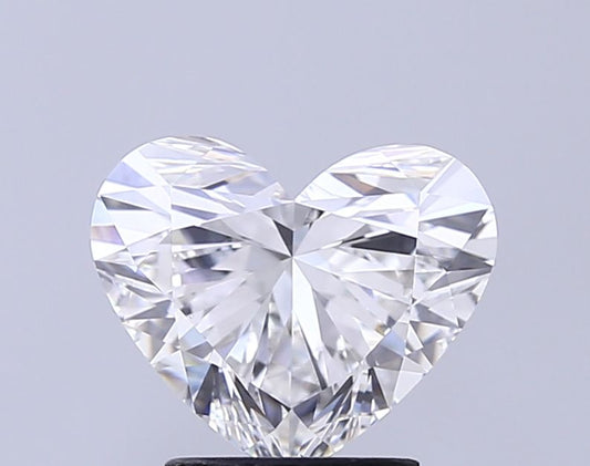 Lab-Grown Heart Diamond - 2.51 Carats, F Color, VS1 Clarity - Certified by IGI - Report Number: LG694550222
