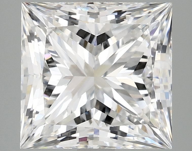 Lab-Grown Princess Diamond - 4.0 Carats, E Color, VVS2 Clarity - Certified by IGI - Report Number: LG688515310