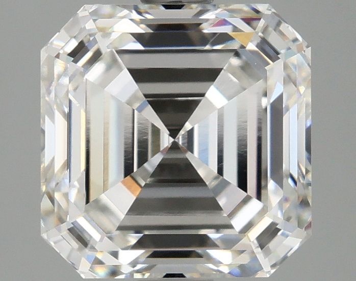 Lab-Grown Asscher Diamond - 3.06 Carats, F Color, VS1 Clarity - Certified by IGI - Report Number: LG677557714