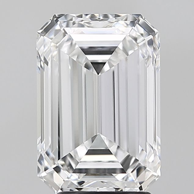 Lab-Grown Emerald Diamond - 3.58 Carats, D Color, VVS2 Clarity - Certified by IGI - Report Number: LG685537778