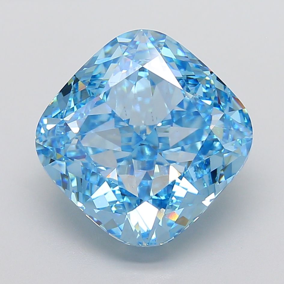 Cushion Modified 16.06ct Fancy Vivid Blue VS1 - Cut • IGI • LG741585593
