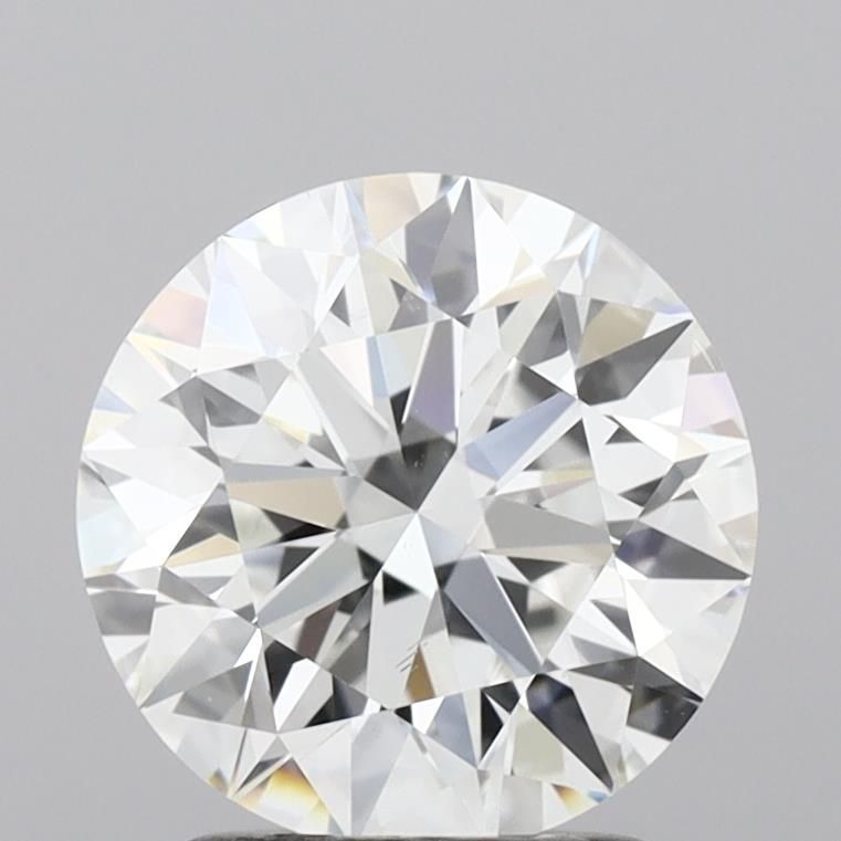 Lab-Grown Round Diamond - 2.0 Carats, E Color, VS2 Clarity - Certified by IGI - Report Number: LG674507414