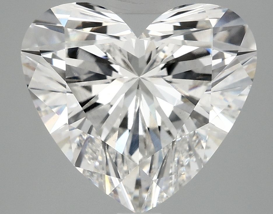 Lab-Grown Heart Diamond - 4.8 Carats, F Color, VS1 Clarity - Certified by IGI - Report Number: LG717508141