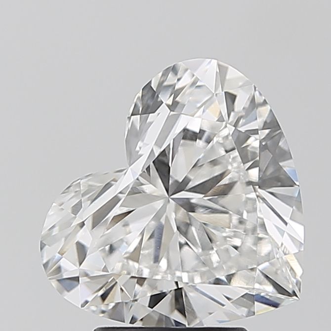 Lab-Grown Heart Diamond - 3.02 Carats, E Color, VVS2 Clarity - Certified by IGI - Report Number: LG692548255