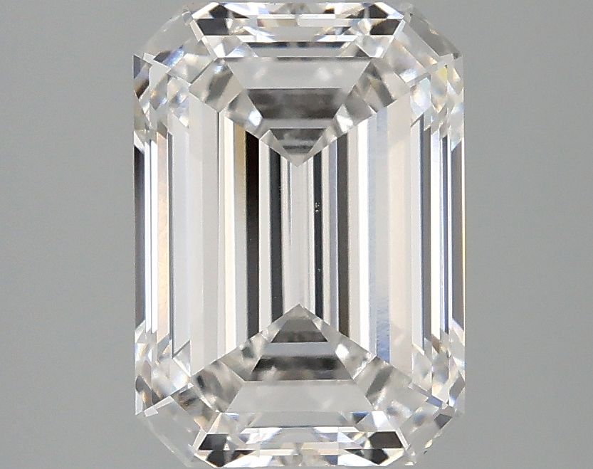 Lab-Grown Emerald Diamond - 2.98 Carats, F Color, VVS2 Clarity - Certified by IGI - Report Number: LG666425432