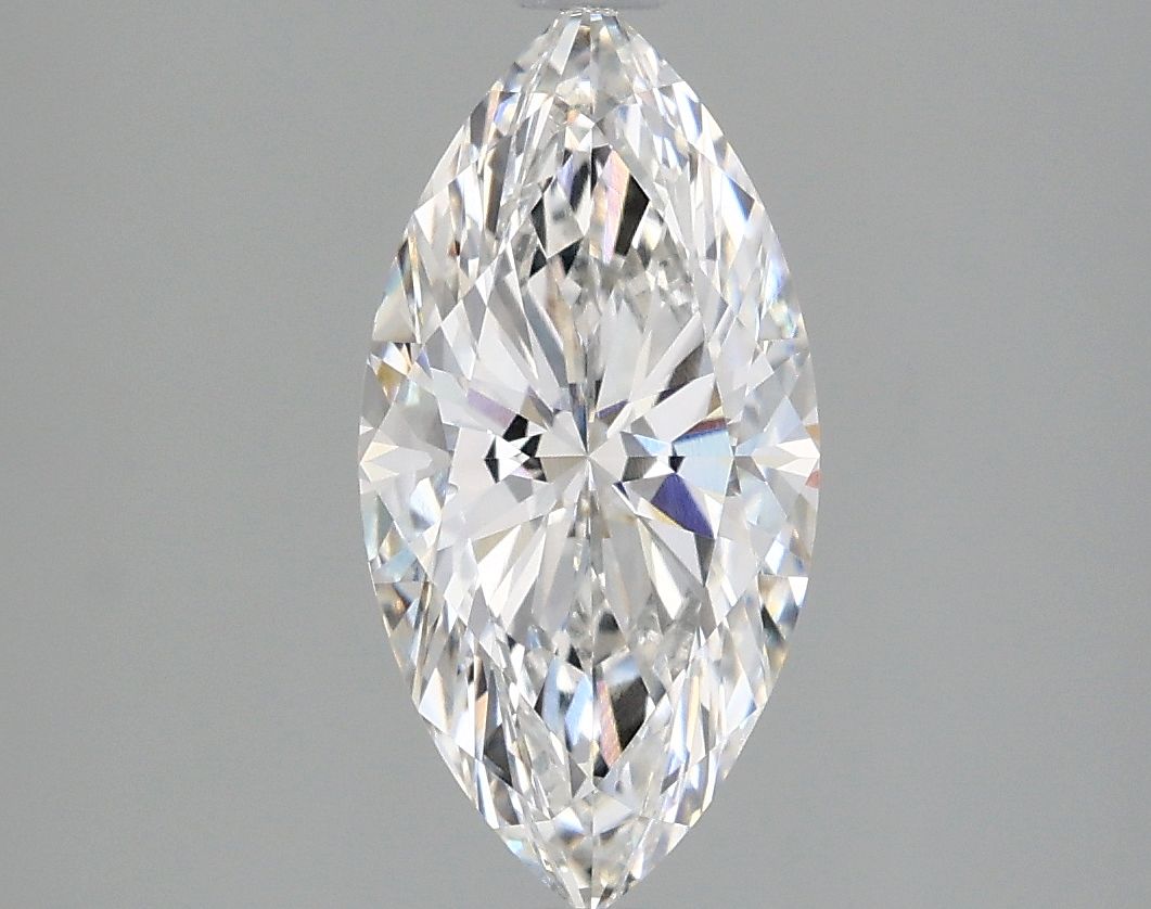 Lab-Grown Marquise Diamond - 1.96 Carats, F Color, VVS2 Clarity - Certified by IGI - Report Number: LG660465707