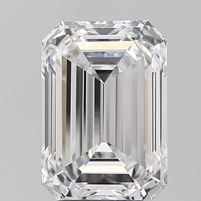 Lab-Grown Emerald Diamond - 3.57 Carats, D Color, VVS2 Clarity - Certified by IGI - Report Number: LG669418551
