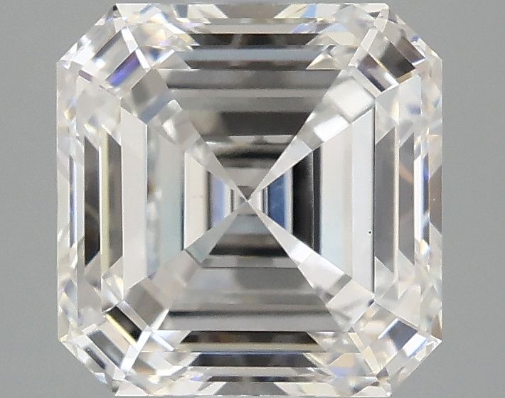 Lab-Grown Asscher Diamond - 2.98 Carats, E Color, VS1 Clarity - Certified by IGI - Report Number: LG675568603