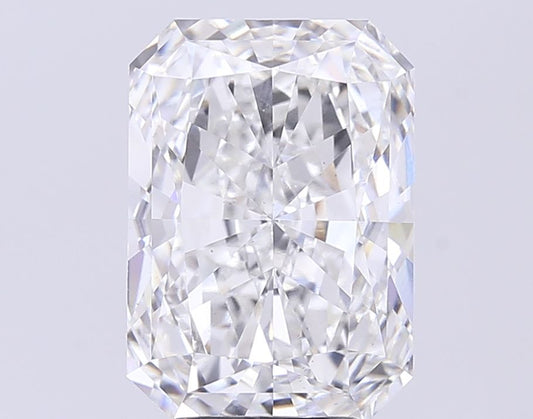 Lab-Grown Radiant Diamond - 6.02 Carats, F Color, VS1 Clarity - Certified by IGI - Report Number: LG719507785