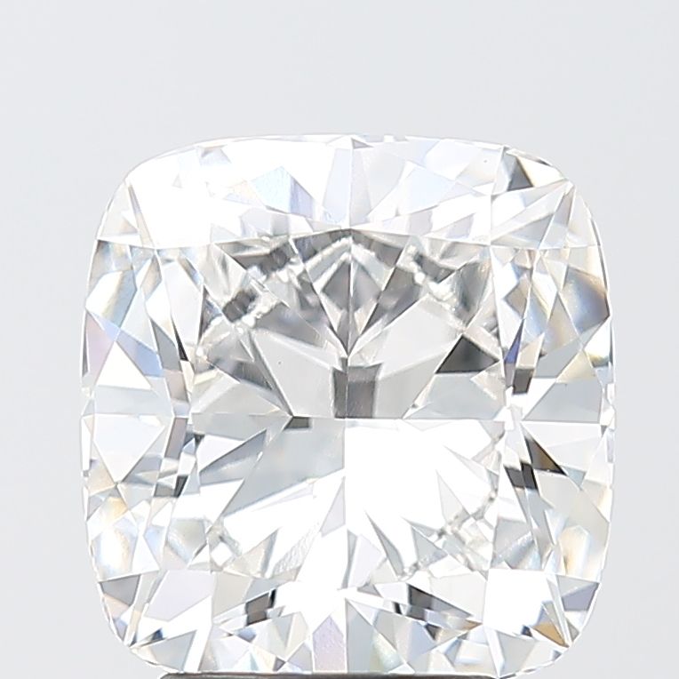 Lab-Grown Cushion Diamond - 4.09 Carats, F Color, VVS2 Clarity - Certified by IGI - Report Number: LG668416659