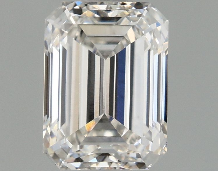 Lab-Grown Emerald Diamond - 0.96 Carats, F Color, VVS2 Clarity - Certified by IGI - Report Number: LG678597248