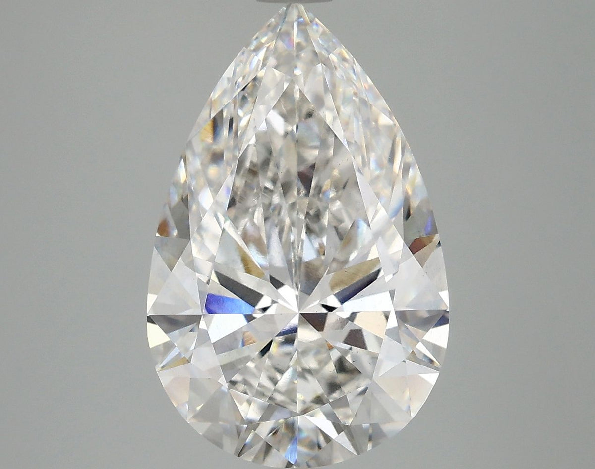 Lab-Grown Pear Diamond - 5.01 Carats, F Color, VS2 Clarity - Certified by IGI - Report Number: LG670411290
