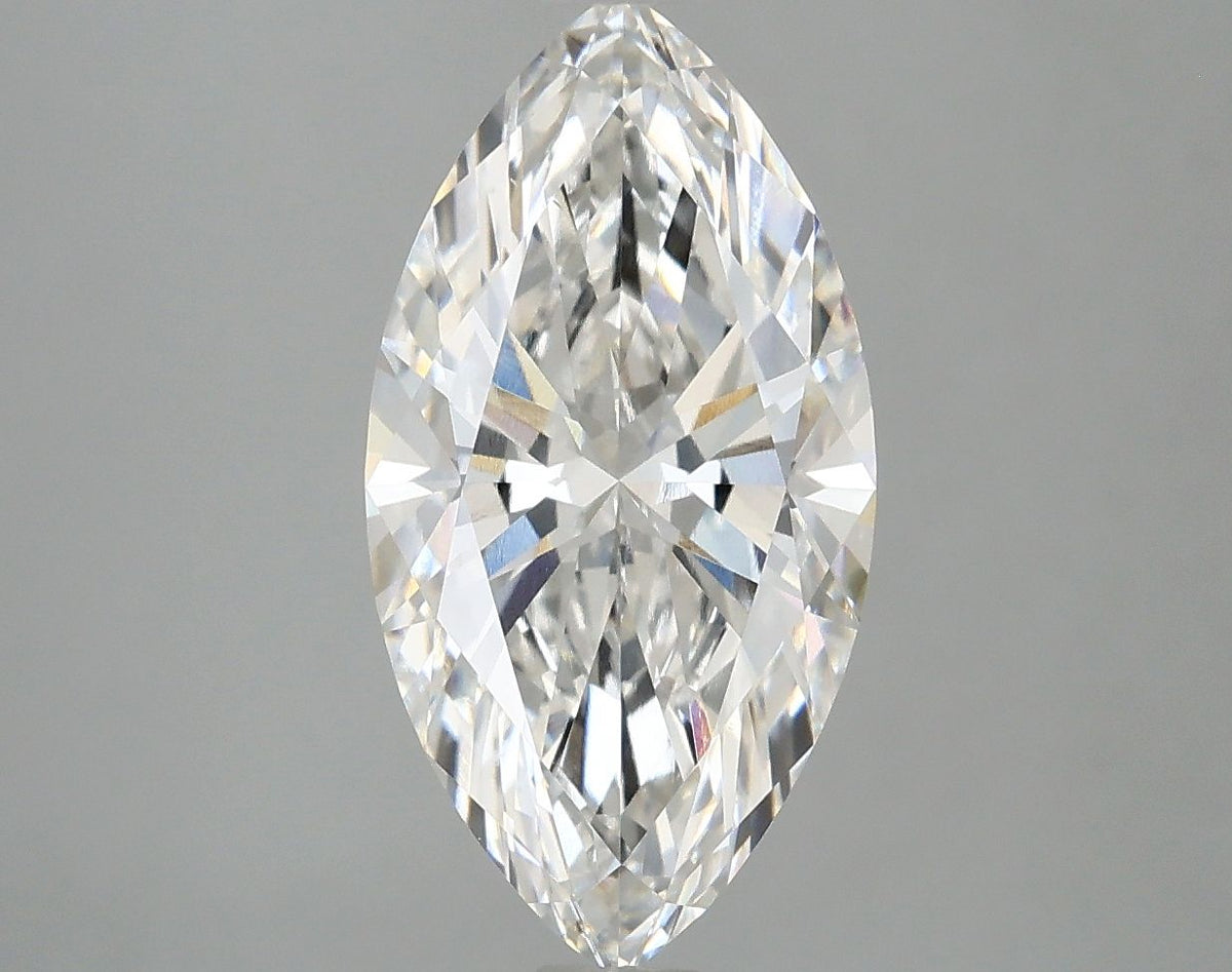 Lab-Grown Marquise Diamond - 2.98 Carats, F Color, VS2 Clarity - Certified by IGI - Report Number: LG669428733