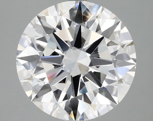 Lab-Grown Round Diamond - 4.07 Carats, E Color, VVS2 Clarity - Certified by IGI - Report Number: LG696535926