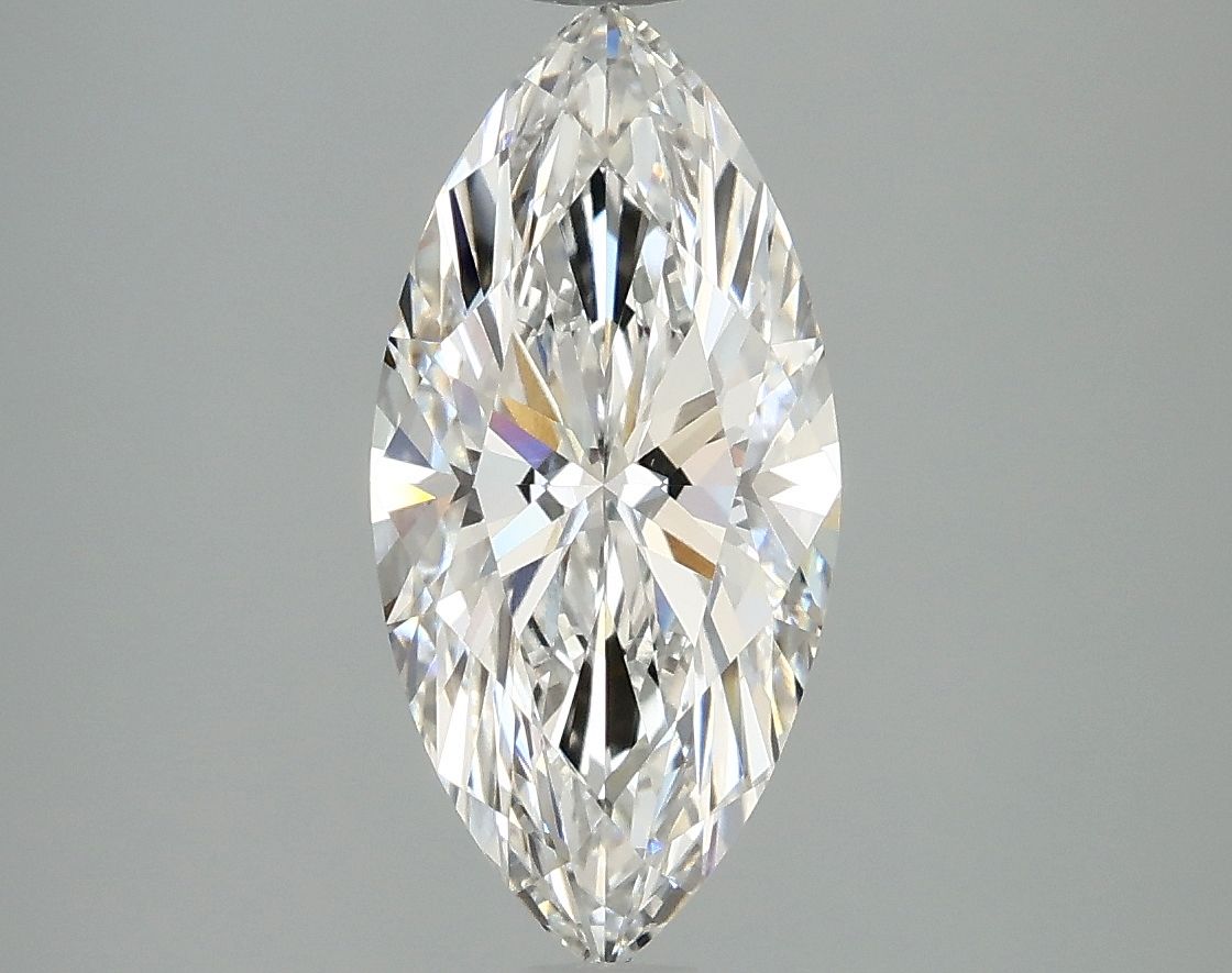 Lab-Grown Marquise Diamond - 1.97 Carats, F Color, VVS2 Clarity - Certified by IGI - Report Number: LG662448749