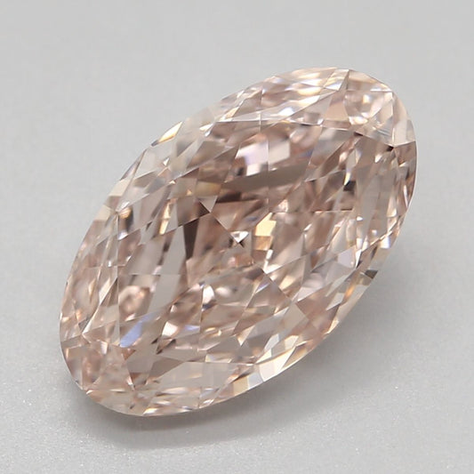 Oval 1.69ct Fancy Brown Pink IF - Cut • GIA • 6234127730