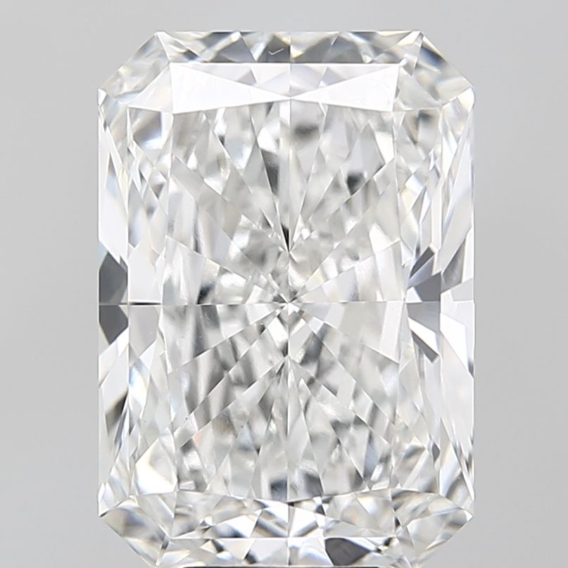 Lab-Grown Radiant Diamond - 7.07 Carats, F Color, VVS2 Clarity - Certified by IGI - Report Number: LG680504999