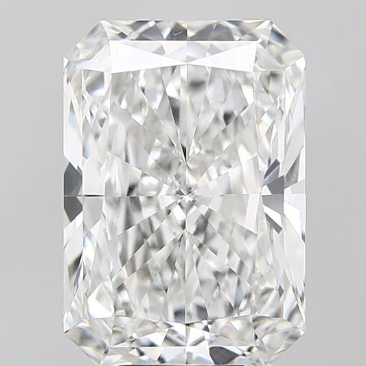 Lab-Grown Radiant Diamond - 7.07 Carats, F Color, VVS2 Clarity - Certified by IGI - Report Number: LG680504999