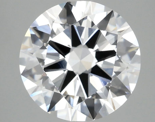 Lab-Grown Round Diamond - 4.0 Carats, E Color, VVS2 Clarity - Certified by IGI - Report Number: LG696512915