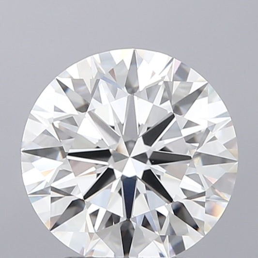 Lab-Grown Round Diamond - 3.5 Carats, E Color, VVS2 Clarity - Certified by GIA - Report Number: 2516571688