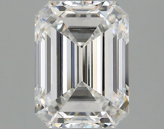 Lab-Grown Emerald Diamond - 2.59 Carats, E Color, VVS2 Clarity - Certified by IGI - Report Number: LG668456434