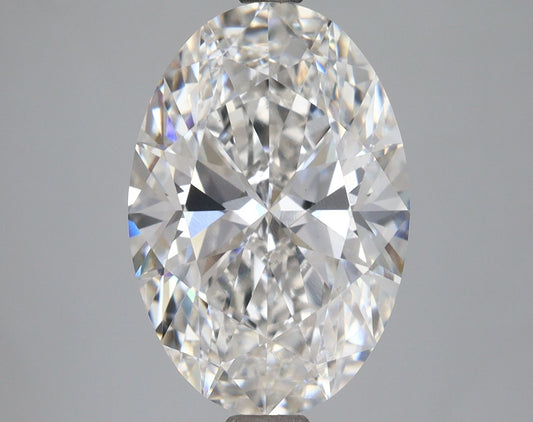 Lab-Grown Oval Diamond - 5.04 Carats, F Color, VS1 Clarity - Certified by IGI - Report Number: LG706560672