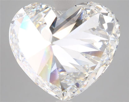 Lab-Grown Heart Diamond - 8.44 Carats, F Color, VS1 Clarity - Certified by IGI - Report Number: LG601301894