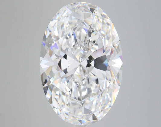 Lab-Grown Oval Diamond - 8.02 Carats, E Color, VS2 Clarity - Certified by IGI - Report Number: LG555289961