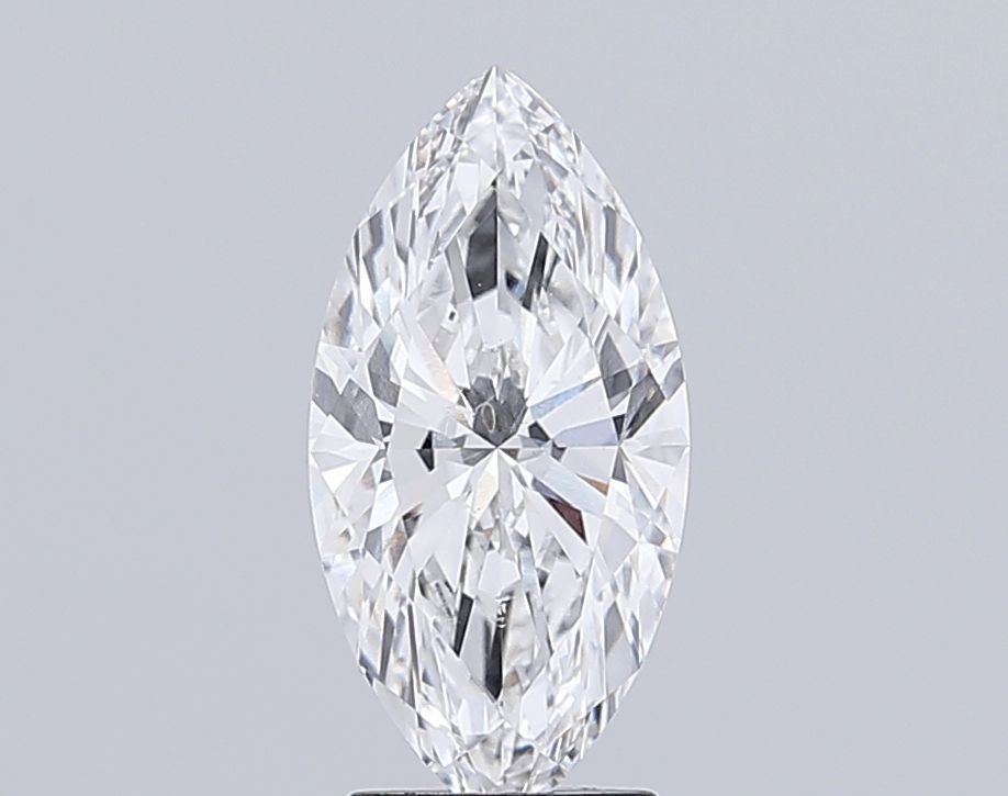 Lab-Grown Marquise Diamond - 2.6 Carats, E Color, VS2 Clarity - Certified by IGI - Report Number: LG667411659