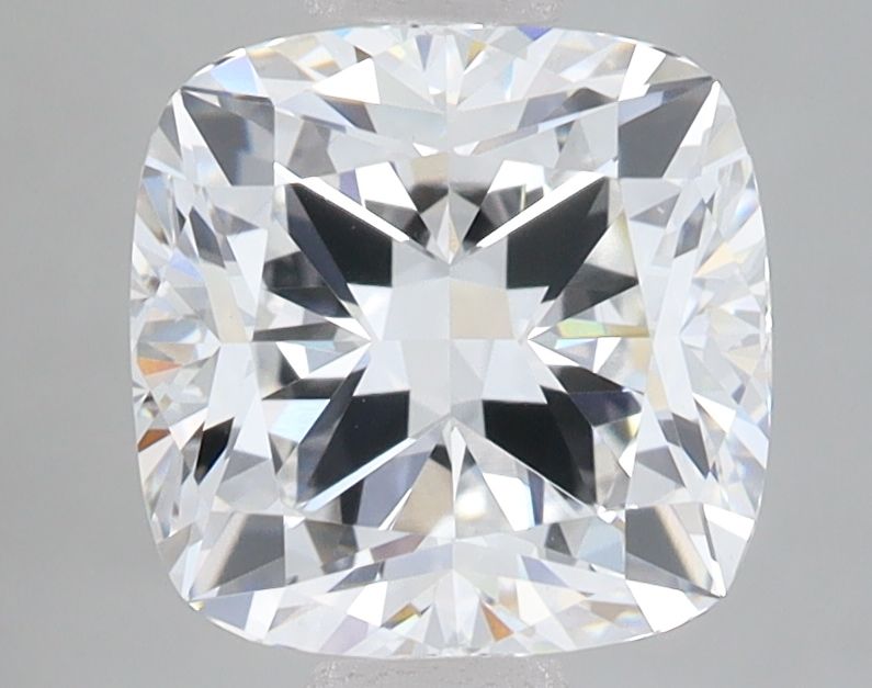 Lab-Grown Cushion Diamond - 2.52 Carats, E Color, VVS2 Clarity - Certified by GIA - Report Number: 1515086437
