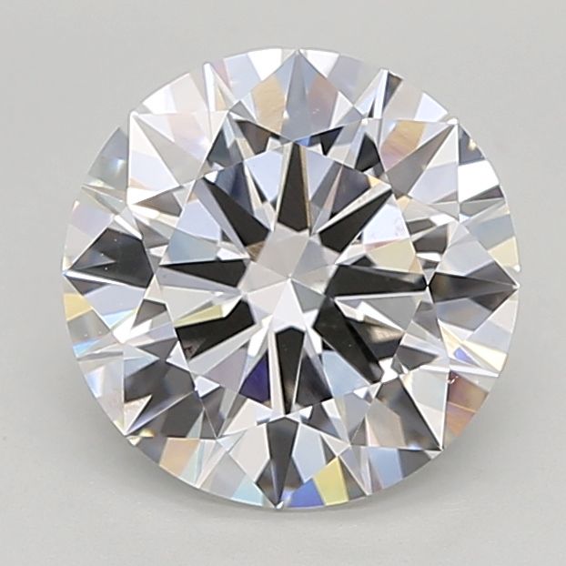 Lab-Grown Round Diamond - 3.0 Carats, E Color, VVS2 Clarity - Certified by IGI - Report Number: LG681577448