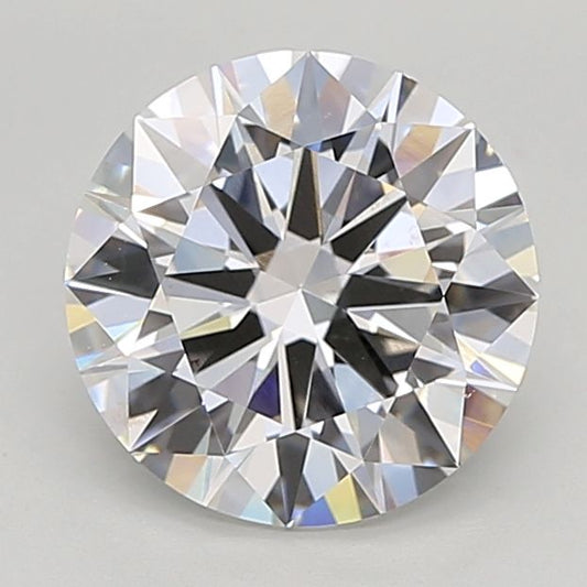 Lab-Grown Round Diamond - 3.0 Carats, E Color, VVS2 Clarity - Certified by IGI - Report Number: LG681577448
