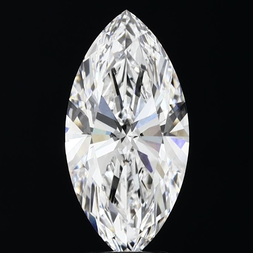 Lab-Grown Marquise Diamond - 3.53 Carats, E Color, VS1 Clarity - Certified by IGI - Report Number: LG605351385
