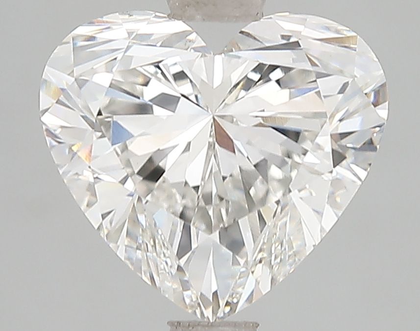 Lab-Grown Heart Diamond - 3.08 Carats, F Color, VS1 Clarity - Certified by IGI - Report Number: LG670487144