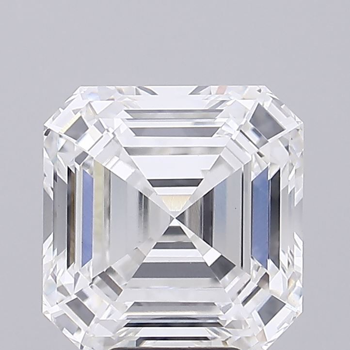 Lab-Grown Asscher Diamond - 8.09 Carats, F Color, VS1 Clarity - Certified by IGI - Report Number: LG706541677