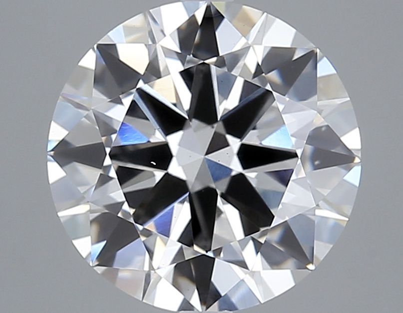 Lab-Grown Round Diamond - 4.03 Carats, F Color, VS2 Clarity - Certified by IGI - Report Number: LG619450737
