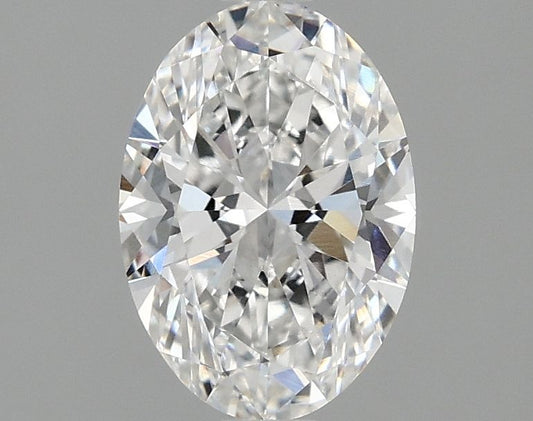 Lab-Grown Oval Diamond - 1.46 Carats, E Color, VVS2 Clarity - Certified by IGI - Report Number: LG689577518