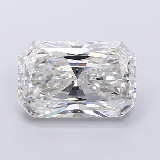 Lab-Grown Radiant Diamond - 3.51 Carats, F Color, VS1 Clarity - Certified by IGI - Report Number: LG713534877