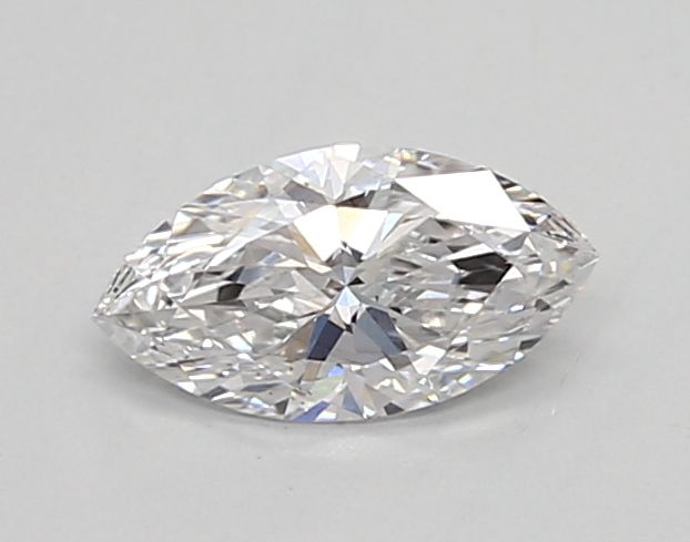Lab-Grown Marquise Diamond - 0.41 Carats, D Color, VS2 Clarity - Certified by IGI - Report Number: LG683596785
